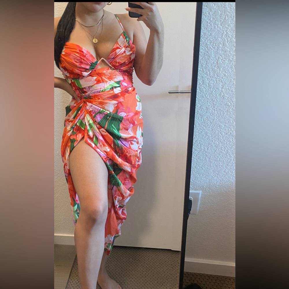 Princess Polly Tropical Floral Dress
